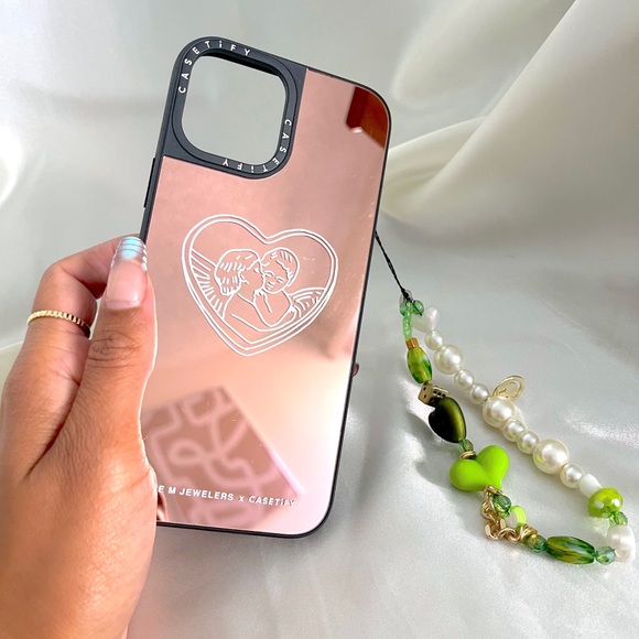 Beaded phone charm y2k aesthetic wildflower - Picture 2 of 3